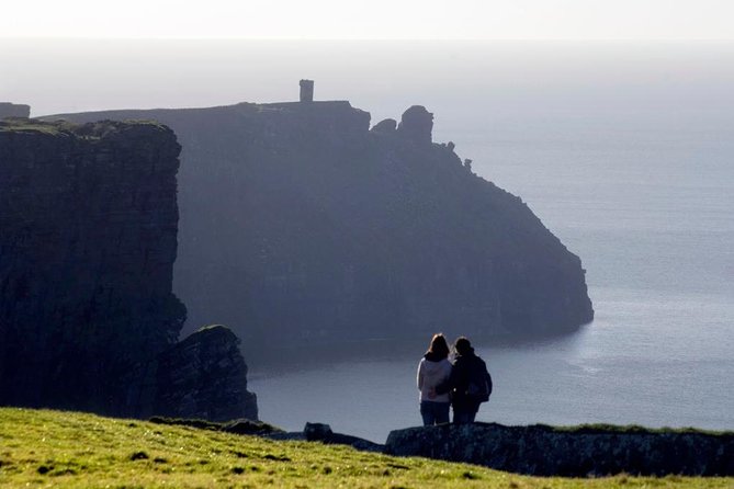 2-Day Southern Ireland Tour from Dublin:Including Blarney and Cliffs of Moher - Day 2: Golden Vale views, Burren geology, Doolin lunch, and Moher cliffs