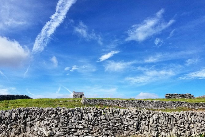 Aran Islands Scenic Flight and Galway Rail Tour from Dublin - Inis Mór Island Tour Stops: Dún Aonghusa, Seven Churches, and Kilronan