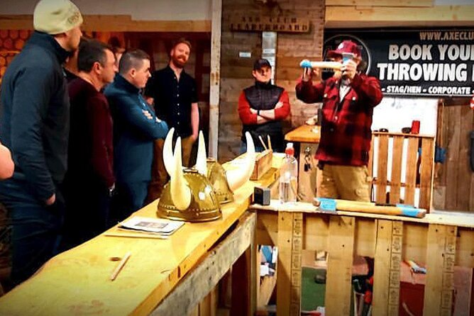 Axe Throwing Open Session (Dublin) 1hr - What Happens Before the First Throw: Safety and Setup