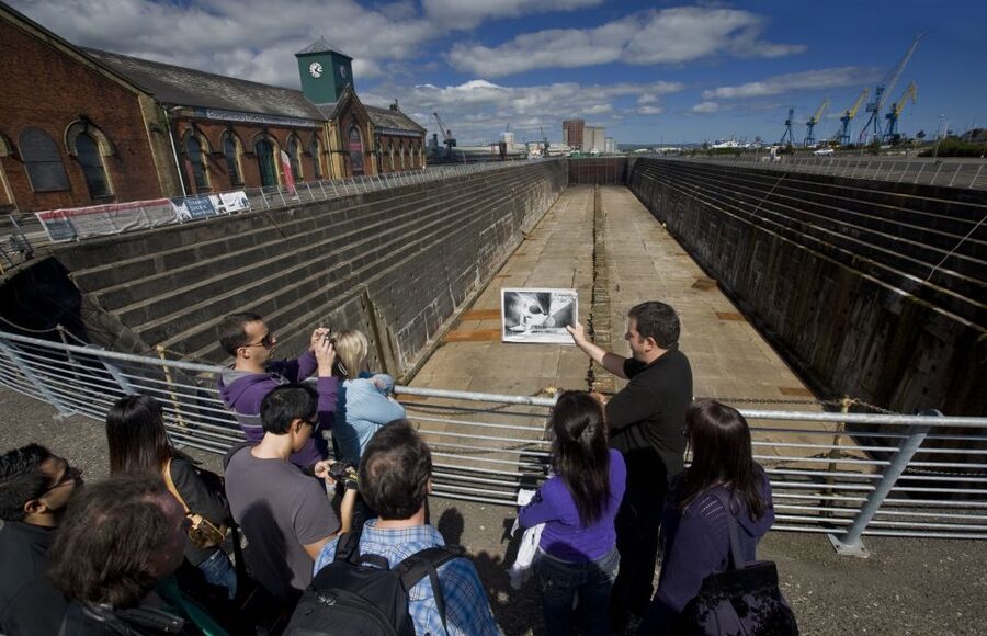 Belfast: Full-Day Tour with Titanic Experience - Falls and Shankill Roads mural drive: a visual lesson in place and politics