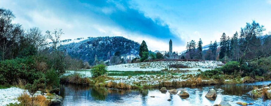 (Christmas Morning) Glendalough Half Day Tour from Dublin - Glendalough: Lakeshore Walking and Wooded Paths