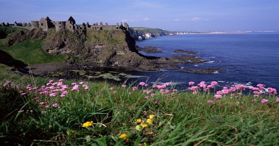 Dublin: Belfast (Titanic or Taxi), Dunluce & Causeway Trip - Antrim Coast drive: when the scenery actually helps the story
