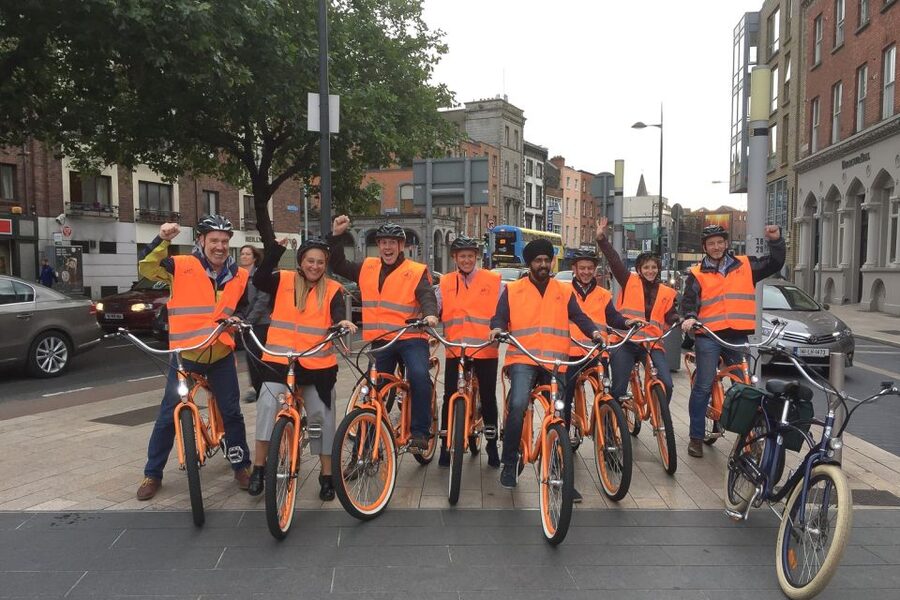 Dublin: Bike & E-Bike Tour with a Local Guide - Stop 1: Dublin’s castle district starts your orientation