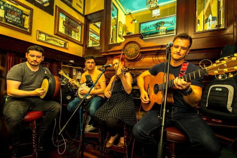 Dublin: City Pub Crawl Experience - Meeting at Trinity Bar & Venue on Dame Street