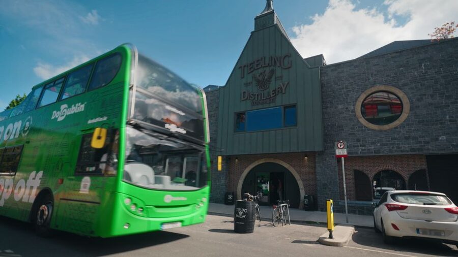 Dublin: Cruise Excursion Hop-On Hop-Off Tour & Rail Ticket - Guinness, whiskey, and distilleries: drink stops you can actually plan