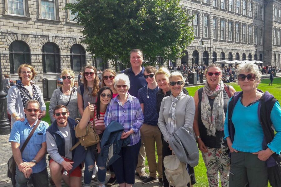 Dublin: Fast-Track Book of Kells Ticket & Dublin Castle Tour - The walking reality: timing, shoes, and uneven surfaces