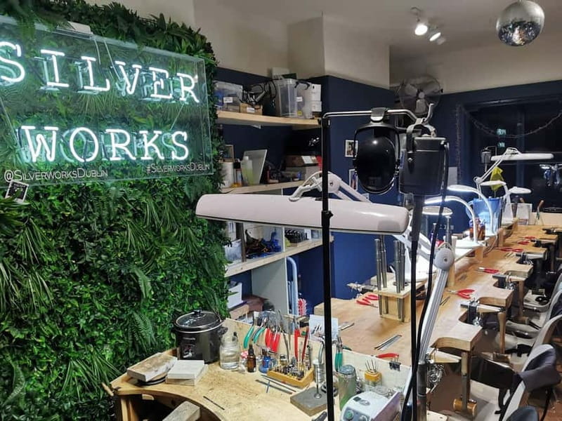 Dublin: Forge a Silver Ring Workshop on Drury Street - Drury Street meets a quick studio switch to Georges Street