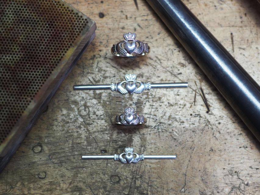 Dublin: Forge Your Own Silver Claddagh Ring Workshop - A realistic look at the 2-hour flow