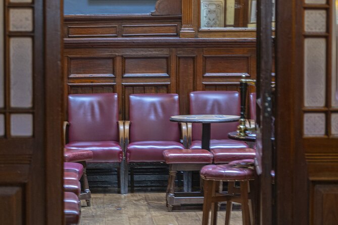 Dublin Guided Irish Coffee Masterclass with Whiskey Tasting - The Palace Bar Setting Turns a Drink Lesson into a Dublin Moment