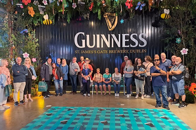Dublin Guinness Storehouse, Molly Malone Statue and Book of Kells - Guinness Storehouse: skip the line and get your pint at Gravity Bar