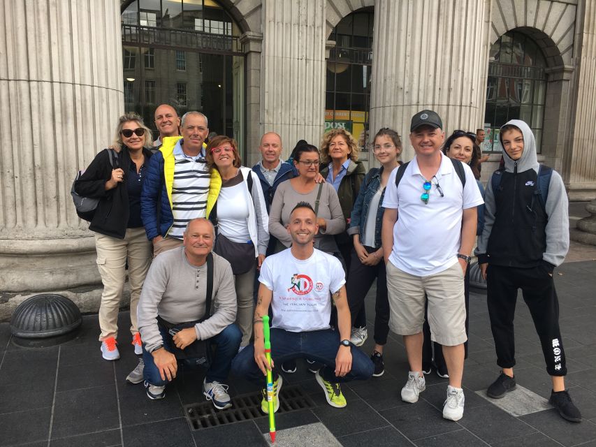Dublin Highlights: 2.45-Hour Walking Tour in Italian - Practical tips for a smoother walk