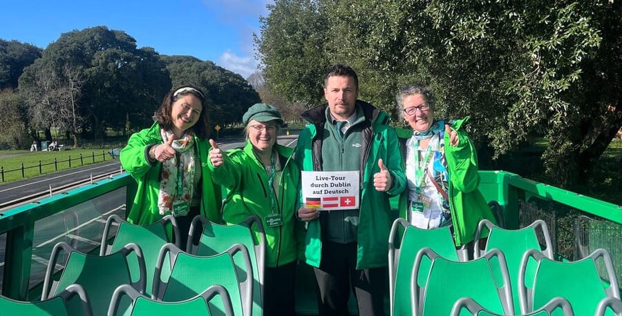 Dublin: Hop-on Hop-off Tour with Live German Commentary - Key points to know before you go