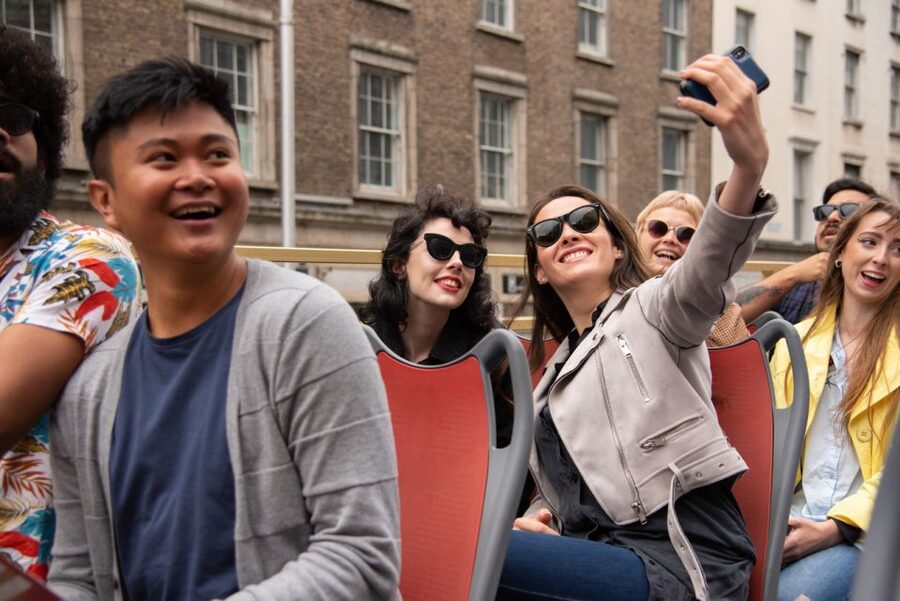 Dublin: Jameson Whiskey Distillery & Hop-on Hop-off Bus Tour - Walking tour add-on: narrow streets and smart city context