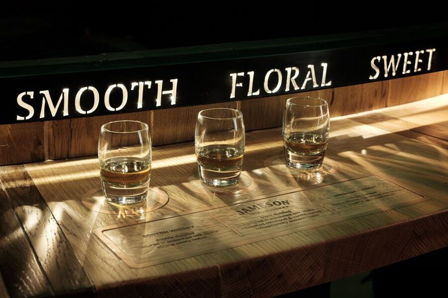 Dublin: Jameson Whiskey Distillery Tour with Tastings - JJ Bar cocktail and the memento bottle option