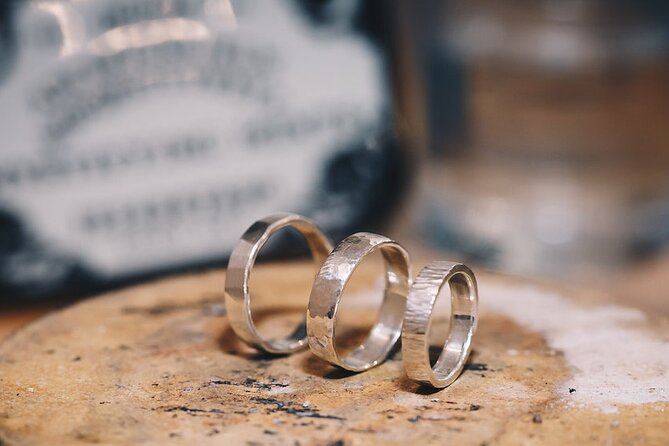 Dublin Jewellery Forge a Hammered Silver Ring: Drury Street - What’s Included for $104.05: Materials, Tools, and a Finish Choice
