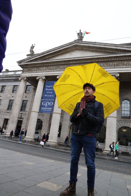 Dublin: Macabre History Walking Tour - Finding the Spire and the Yellow Umbrella Start Point