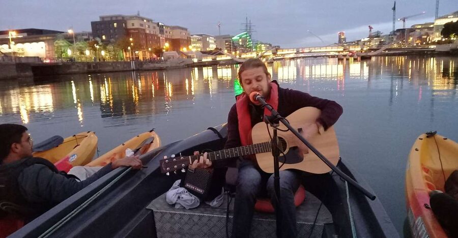 Dublin: Music Under the Bridges Kayaking Tour - Starting at Liffey Boardwalk and Getting Oriented Fast