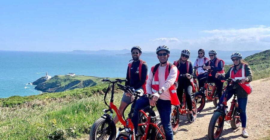 Dublin: Panoramic e-Bike Tour - Howth Harbour first: getting your bearings and the sea breeze early