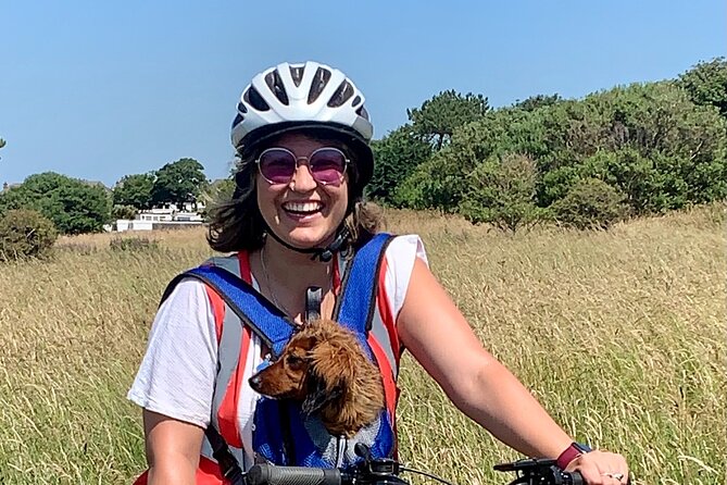 Dublin Panoramic e-Bike Tour with Howth Adventures - Martello Tower (Sutton): history in a quick photo stop