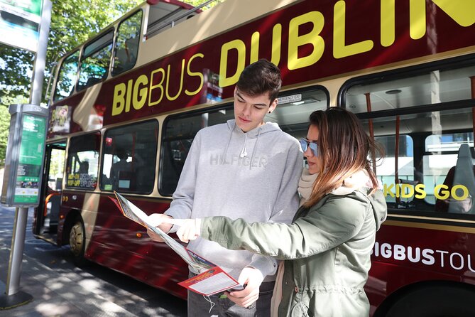Dublin Shore Excursion, Live Guided Open-top, Hop-on Hop-off Sightseeing Tour - The fast way to get your bearings in central Dublin