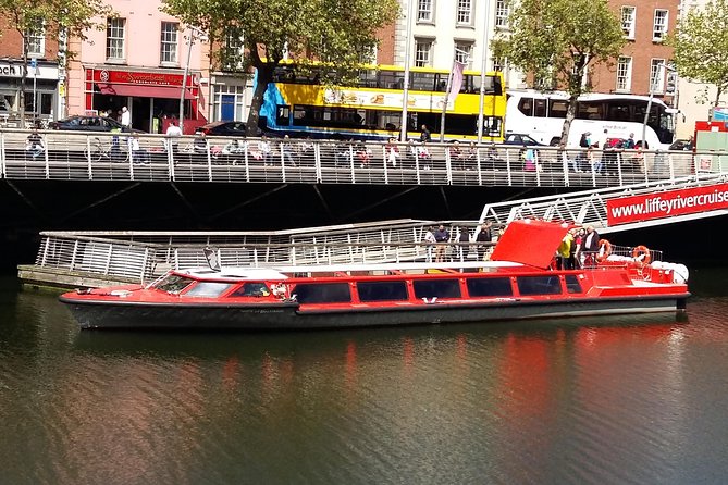 Dublin Sightseeing Cruise on River Liffey with Local Guide - Ha’penny Bridge: wrought iron detail you can’t really get from a distance