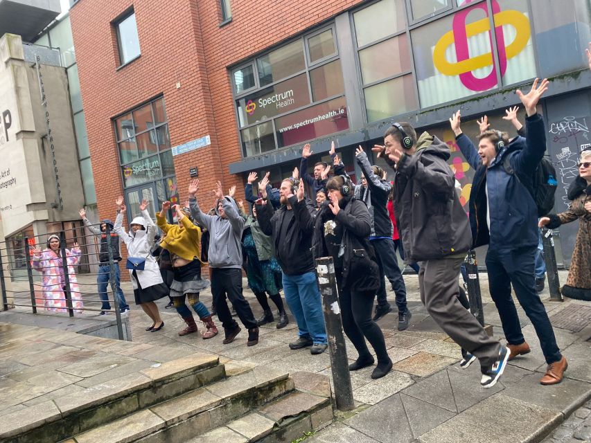 Dublin: Silent Disco Walking Tour - Meeting at The Button Factory: Headsets, Yellow Shirts, and Ready-to-Go Vibes