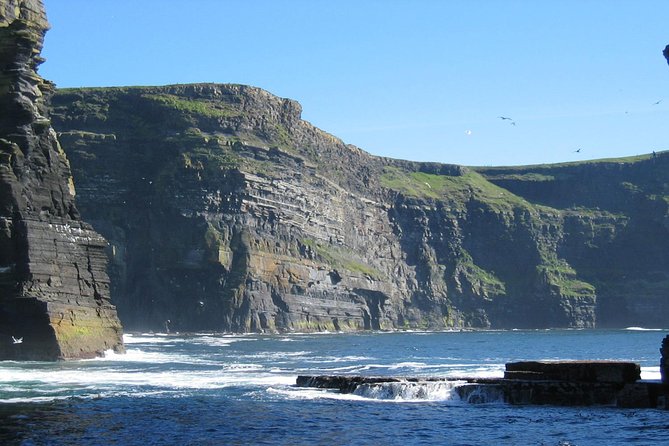 Dublin to Cliffs of Moher, including Wild Atlantic Way and Galway - Cliffs of Moher fast-track entry, visitor centre exhibits, and Ledge VR