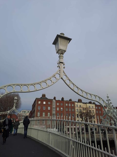 Dublin Walking Tour: Top 10 highlights - Ha’penny Bridge and the Liffey: River Views with Guided Meaning