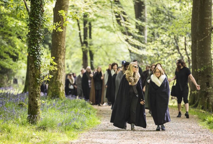 From Dublin: Game of Thrones Winterfell Locations Tour - The bus ride: where the show hype gets organized