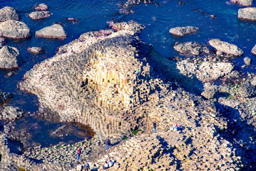 From Dublin: Giant's Causeway & Belfast Titanic with Ticket - Giant’s Causeway UNESCO: cliffs, basalt columns, and a smart trail tip