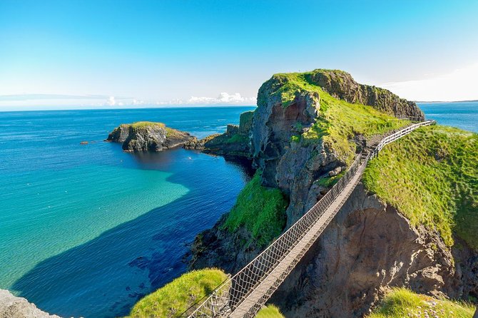 Giant's Causeway Custom Tailored Award Winning Private Tour. - Carrick-a-Rede Rope Bridge: when 100 feet up is the whole point