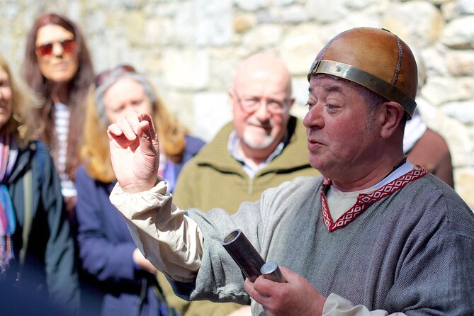 Interactive Living History in Dalkey Castle near Dublin City - Entering Living History at Dalkey Castle (1390)