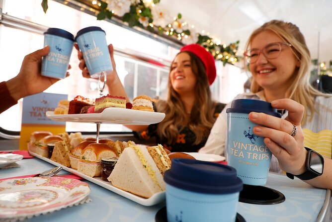 Irish Afternoon Tea on 1960s Vintage Bus in Dublin - Seeing Dublin sights without the walking grind