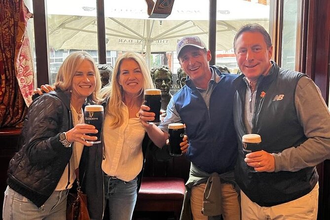 The Perfect Pint Pub Tour - The Quays drive and River Liffey bridges: quick city orientation