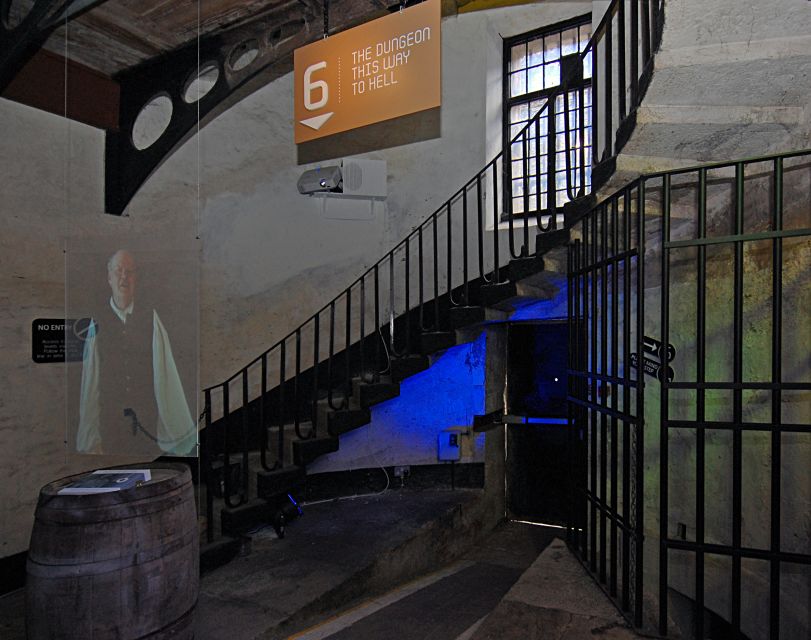 Wicklow Historic Gaol: 1-Hour Tour - Displays, videos, holograms, and when to use the audio guide